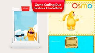 Osmo Coding Duo Solutions:  Intro to Boxes