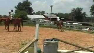 Shawna and Sarah - Jumping Lesson at Dixieland Farm