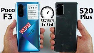 Poco F3 vs Samsung Galaxy S20 Plus - Speed Test & Video Rendering Test