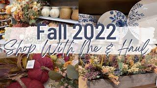 FALL DECOR 2022 | FALL SHOP WITH ME & HAUL | FALL DECORATIONS | Monica Rose