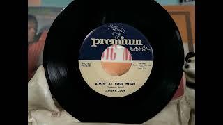 Largely unknown vocal group on PREMIUM Records by JOHNNY  COOK & group