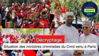 Décryptage : Situation des ministres criminelles du CNRD venu à Paris.