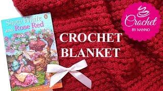 How to Crochet A Blanket #1EASY & EXCLUSIVE |THE CROCHET SHOP by NANNO