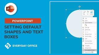 Setting Default Shape Colors and Textbox Fonts in PowerPoint