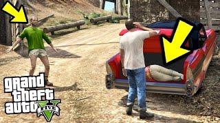 ЧТО БУДЕТ ЕСЛИ ПРИВЕЗТИ ЧЕЛОВЕКА К ЛАГЕРЮ АЛЬТРУИСТОВ?! (GTA 5)