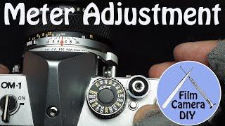 Olympus OM-1 | Meter Adjustment Tutorial | DIY #004