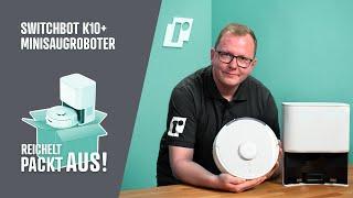 Switchbot K10+ Minisaugroboter | reichelt packt aus