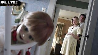 رجل يهدي زوجته دمية بمناسبة حملها، لكن هناك روح شريرة تسكن هذه الدمية||ملخص فلم  Annabelle1️⃣