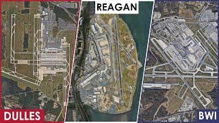 Dulles VS National VS BWI: Baltimore and Washington DC's Airports Compared