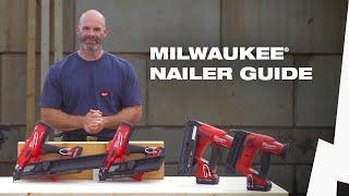 MILWAUKEE® Nailers – Everything you need to know