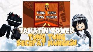 AKU DAN MAYA COBA TAMATKAN  TUNGTUNG TOWER DI ROBLOX!!