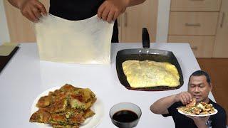 Martabak eggs only use Teflon, the results are great