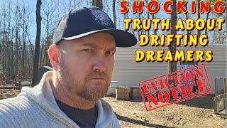 CAUGHT OFF GUARD SHOCKING tiny house, homesteading, off-grid, cabin build DIY HOW TO sawmill tractor