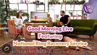 Good Morning Live TV Show Featuring The National Ring Recovery Service.