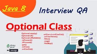 Java 8 optional class | java optional class interview questions | java 8 interview | okay java