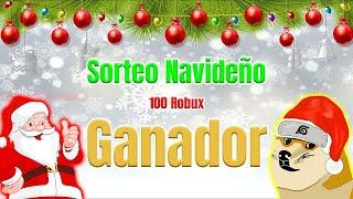 (SORTEO NAVIDEÑO) ¡Ganador del sorteo de 100 Robux! - Shindo Life