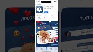 Minichat app - video chat, texting - how to use