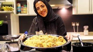 Arabic Lamb & Rice Food to Wow Your 5 Guests |  وصفة خطيره لرز المغازليه بللحم  تكفي لي ٥ اشخاص