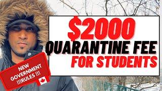 Need To Pay $2000 To Enter Canada? - New Govt of Canada Travel Restrictions as of 22 Feb 2021