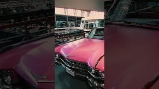 The iconic pink Cadillac