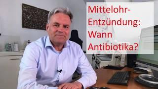 Otitis media: Wann Antibiotika?