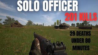 200 INFANTRY KILLS - insane solo Officer Hell Let Loose gameplay #hellletloose