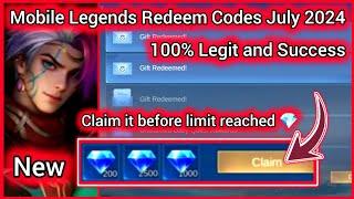 Mobile Legends Redeem Codes July 19, 2024 - MLBB Diamond Codes + free Starlight Card Fasthand Rec...