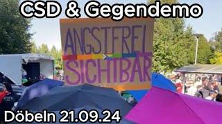 CSD Döbeln & Gegendemo 21.09.24