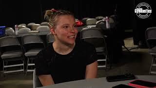 Jade Carey Interview | Podium Training | 2023 Xfinity U.S. Championships