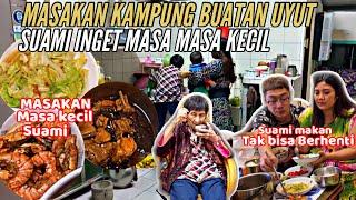 UYUT LANGSUNG BERAKSI⁉️SUAMI KANGEN MASAKAN WAKTU KECIL UYUT LANGSUNG MASAK