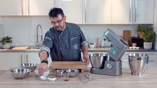 Italienische Mandelmuffins mit Sabaione mit der Titanium Chef Patissier XL | Kenwood