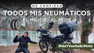 Mis MEJORES y PEORES NEUMÁTICOS para moto doble propósito o trail según mi uso y experiencia ️