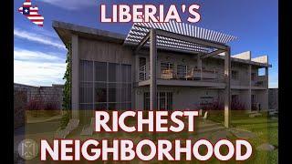 MILLIONAIRE NEIGHBORHOOD LIBERIA (  Driving around finding rich people in liberia ) #liberia