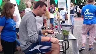 Netherlands  - Biking your own smoothie