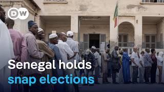 Senegal holds snap elections after the president dissolved parliament | DW News