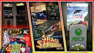 AtGames Space Shuttle Deluxe, Is XBOX Dead? Quarter Arcades First Look! Ridge Racer 64