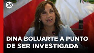 PERÚ | Dina Boluarte está a punto de ser investigada