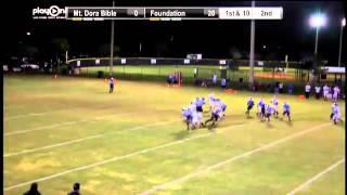 84 Yard Kick Off Return for a TD by #9 Austin Warren