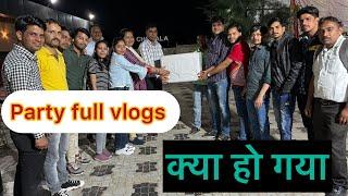 Enjoy party with friends || Virendra Kumar Dwivedi vlogs || Full vlogs