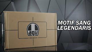 UNBOXING : AGV CORSA-R MARCO SIMONCELLI  | MOTIF SANG LEGENDARIS