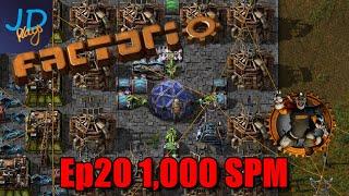 Ep20 1,000 Science Per Minute ️ Factorio SubX ️ Gameplay, Lets Play