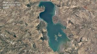 Lake Urmia, Iran - Earth Timelapse