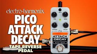 Electro-Harmonix PICO ATTACK DECAY Tape Reverse (EHX Demo by BILL RUPPERT)