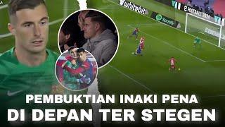 Ter Stegen Ikut Standing Ovation, Inaki Pena Dibikin Haru diruang Ganti !! Pembuktian Kiper Cadangan