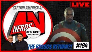 4Nerds Episode #184 - Captain America Brave New World Trailer & The Russos Return?!