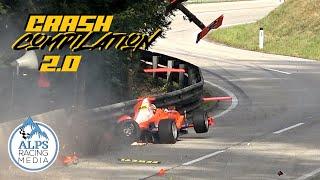 Fails & Crash Compilation | Hillclimb & Rally crash - cronoscalate Bergrennen course de côte [HD]