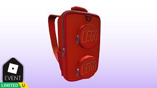 LIVE  | UGC | Red Brick Backpack