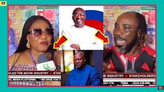 The NPP has failed the movie industry! big Akwes and christian Awuni fires