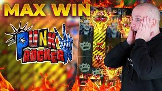MY FIRST MAX WIN ON PUNK ROCKER 2 FROM NOLIMIT CITY (CRAZY WIN) 