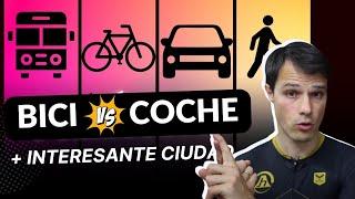 Quién es más rápido? BICI  COCHE en CIUDAD. con Bici Dahon